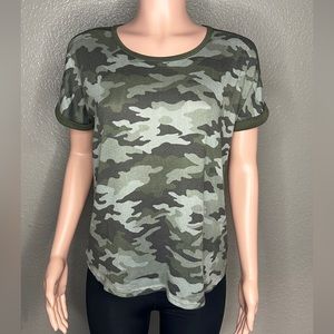 Lucky Brand Women's camo top Size XL
